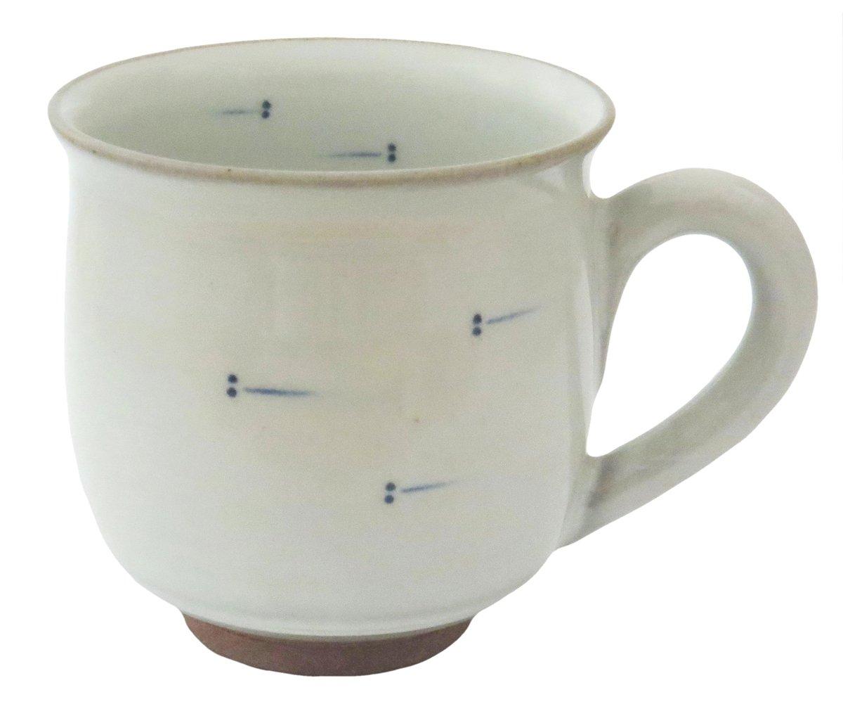

Kyoyaki Kiyomizuyaki Sekigama Mug Medaka D6-1