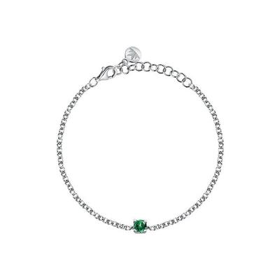 Tesori Bracelet With Green Stone SAIW239 For Women