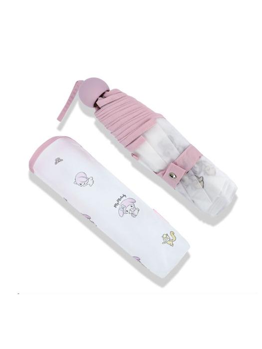 SANRIO My Melody TPU 55 Sketch 3-Tier Umbrella OUHKU80051 pink