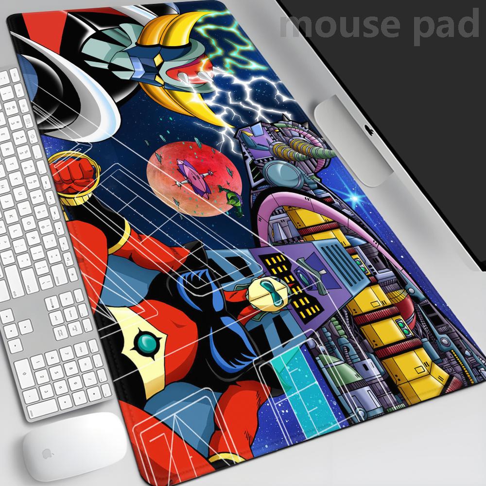 Ufo Robot Grendizer Goldorak Mouse Pad Tablet Mouse Pad Laptop Xl Desktop Mouse Pad Cute Hd Rainbow Gaming Keyboard Pad Csgo