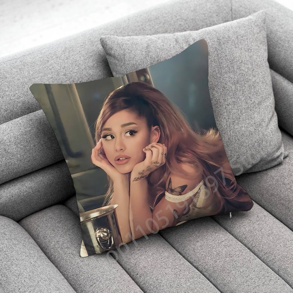 A-Ariana G-Grande Eternal Sunshine Throw Pillow Case For 50cm 40cm 55cm 45cm 30cm Square Bedroom Pillowcase Cover