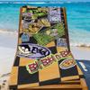 Cartoon E-Ed Edd n E-Eddy-S Towel Quick Drying Beach Towels Are Suitable For Swimming Pools Camping Yoga And The Gym