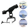 Fishing Rod Holder 360 Degree Adjustable Pole Stand Rack with Large Clamp Opening Rod Bracket for Fishing Kayak Boat Accessories