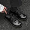 2025 New Men's Business Leather Shoes Breathable and Comfortable Fashion Trend Youth British Leather Shoes 25756-J