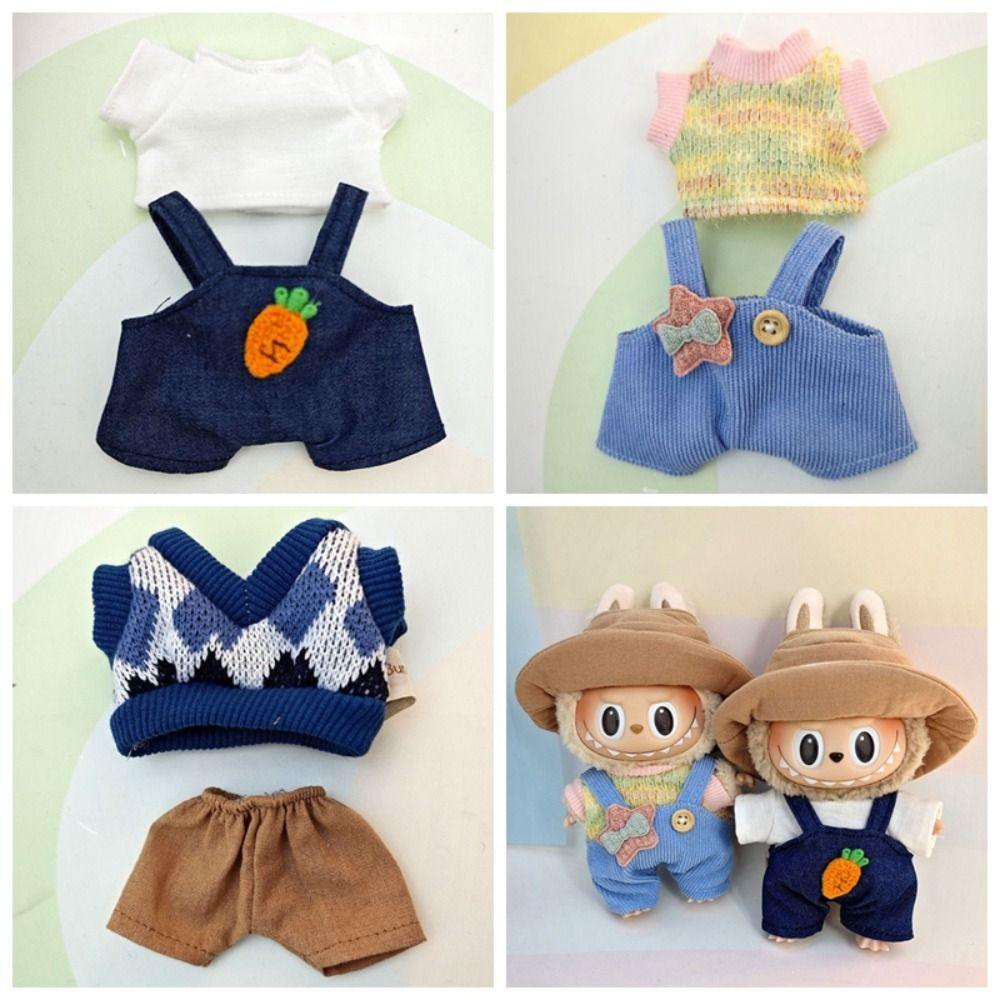 

1 Set Toy Accessories Labubu Time Clothes Dress Plush Dolls Clothes Children Gift style 5