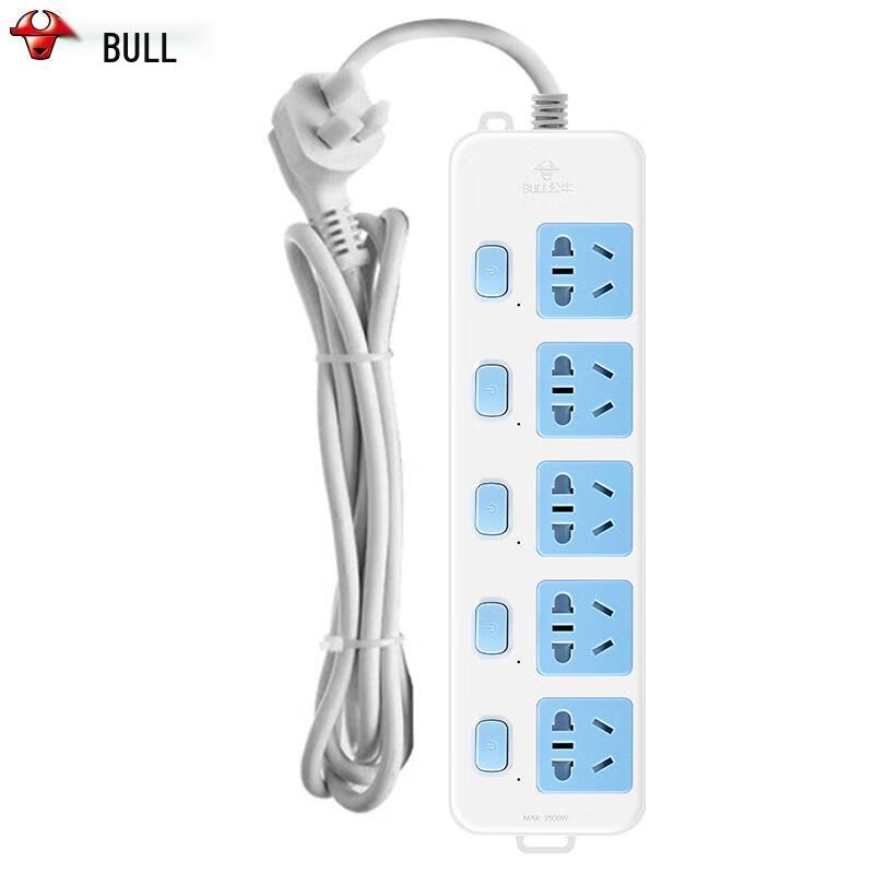Bull Power Strip GN-316 CN plug (adapter included)