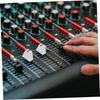 ERINGOGO 10-Piece Push Key Cups, Slider Caps, Fader Caps, Mixer Accessories for Audio Equipment, Convenient Adjustment, Made of Durable Plastic