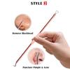 ARTISCARE Ance & Blackhead Removal Tool Kit 4pcs Needle Stainless Steel Whitehead Pimple Pore Comedone Acne Extractor Remover
