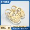 Girls' Summer Sandals Princess Infant Toddler Baby Closed-Toe Walking Shoes Sandals