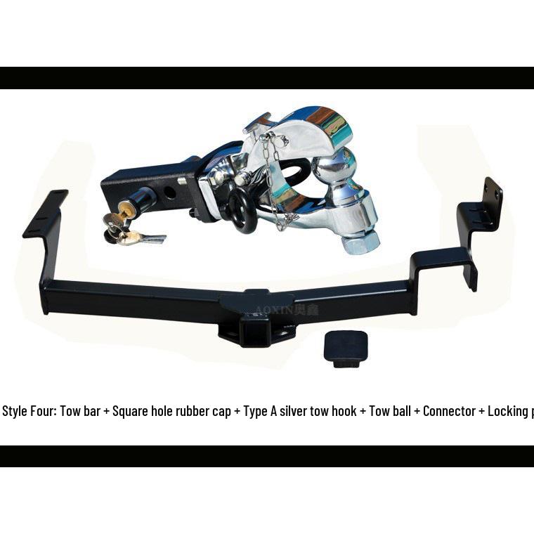 Compatible Trailer Hitch for 2007-2024 Toyota Highlander with Rear Tow Hook