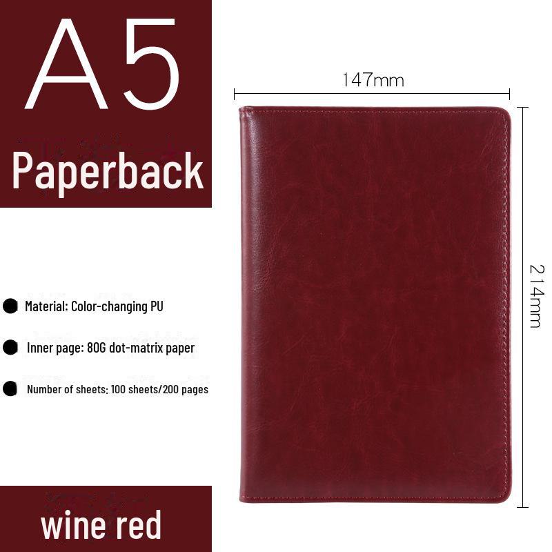Luxus A5 Notizbuch und B5 Notizblock Geschenkset mit PU Softcover und anpassbarem Logo