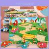 Wooden 3d Puzzle Block Set With Diy Fun For Kids Play And Learning