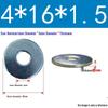 Galvanized Flat Metal Washer Spacer M3-M60