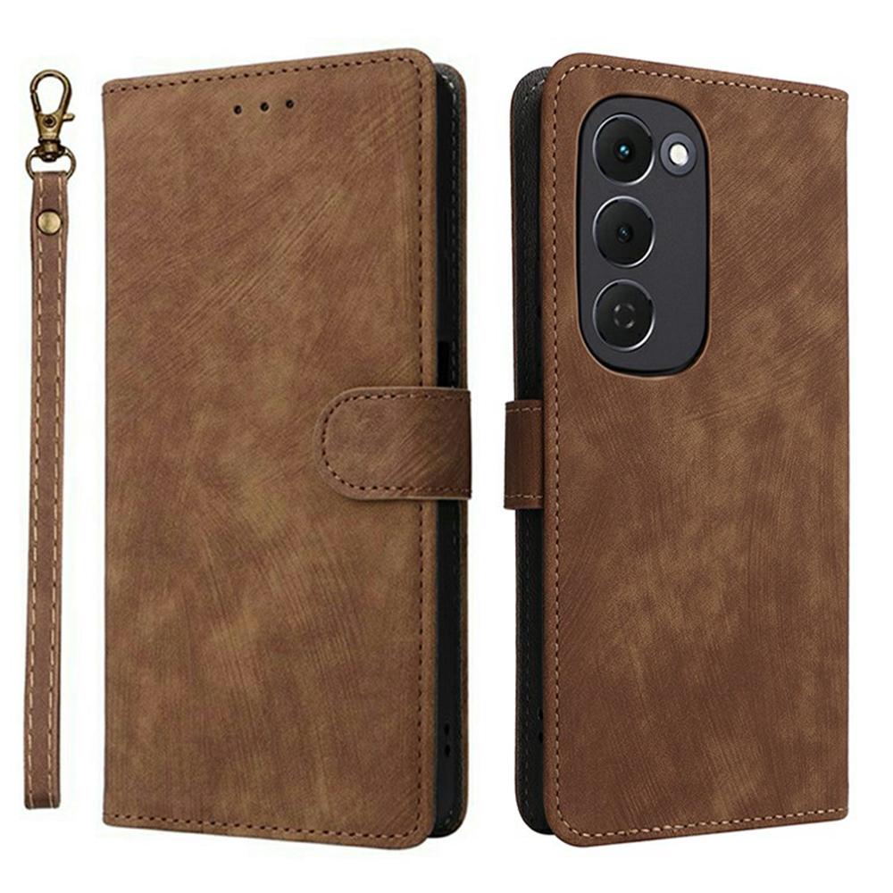 For TECNO Spark 40 Pro+ 4G KM7 Case Wallet RFID Blocking PU Leather Phone Cover Stand with Strap