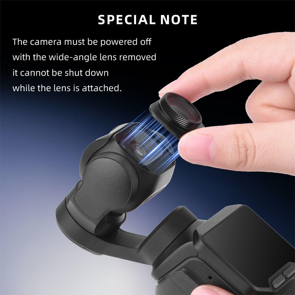 Lente Magnética Gran Angular para Accesorios de Cámara Gimbal Insta360 Luna Pro