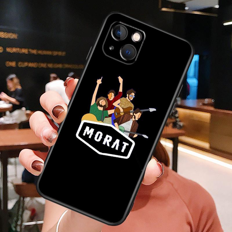 Morat Band Phone Case For iPhone XR X XS Max 11 12 13 14 15 16 Pro Max Plus Back Cover