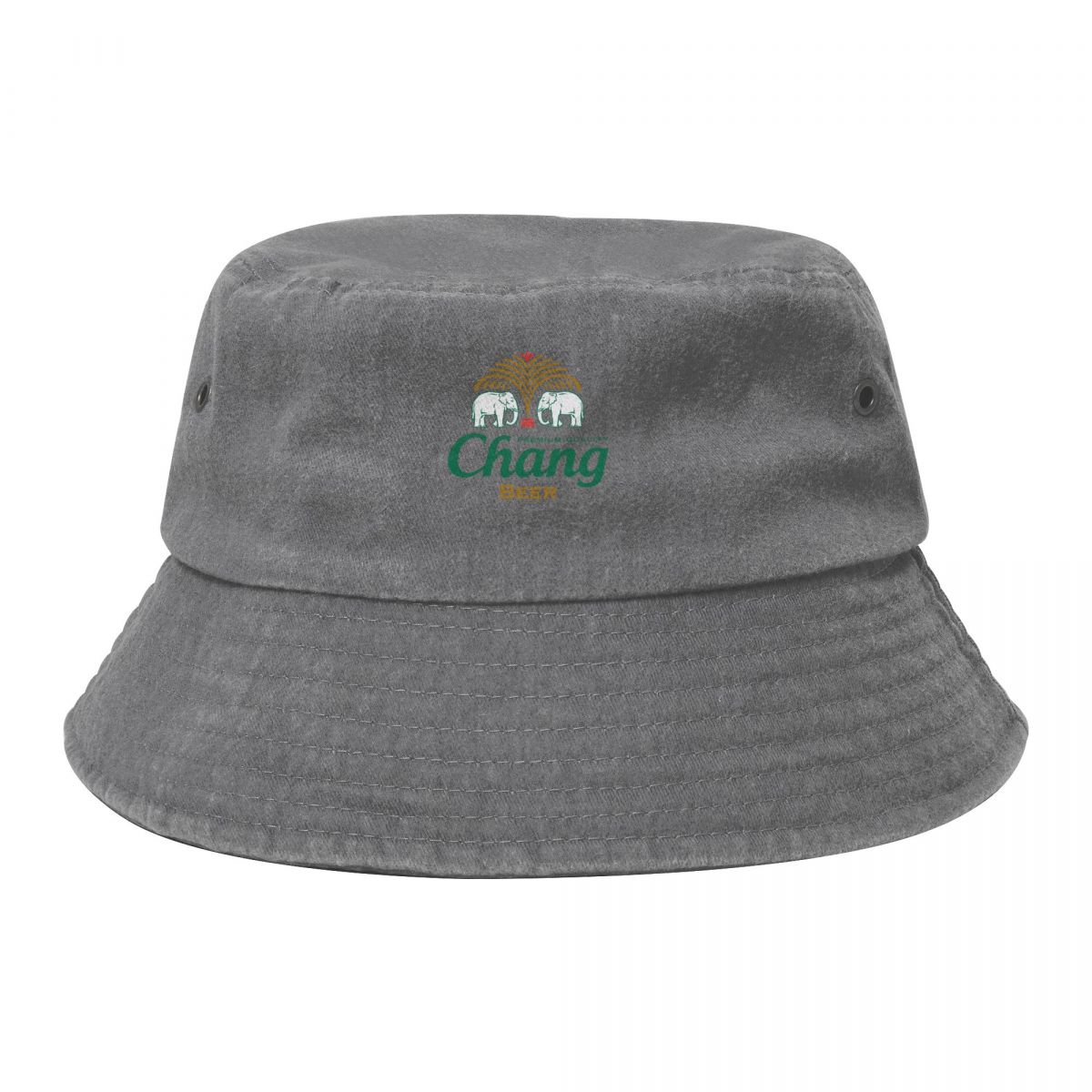 Thailand chang beer bottle label essential t shirt Bucket Hat hard hat Uv Protection Solar Hat Unisexs Womens