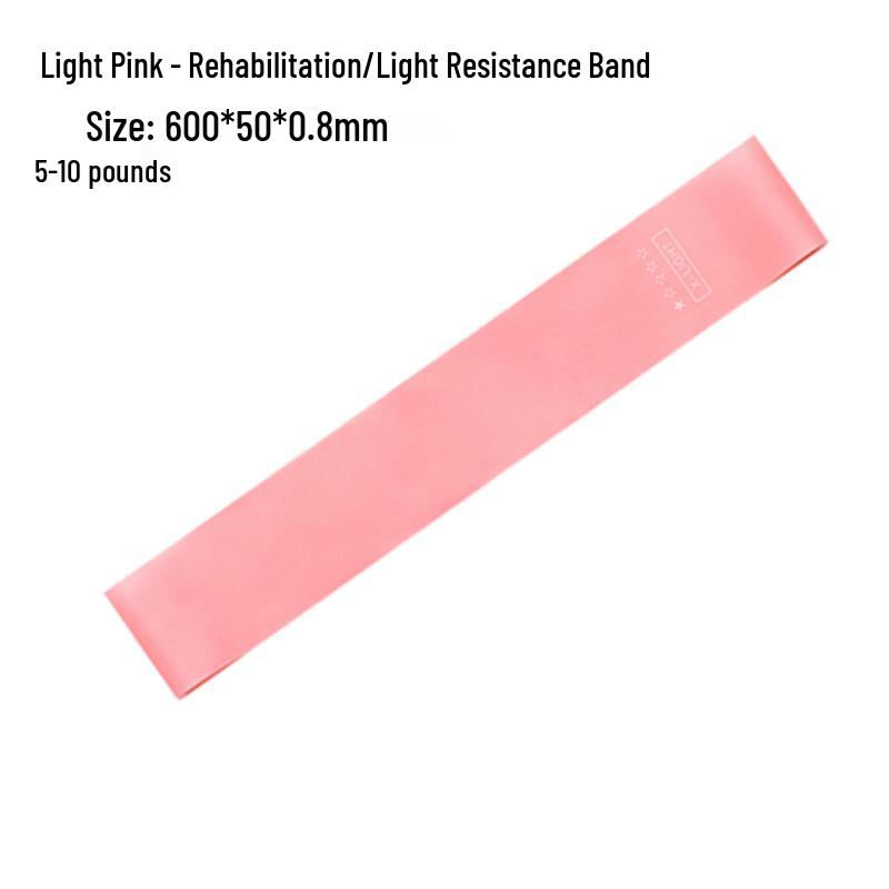 Gradient Silicone Resistance Bands Set for Yoga and Glutes