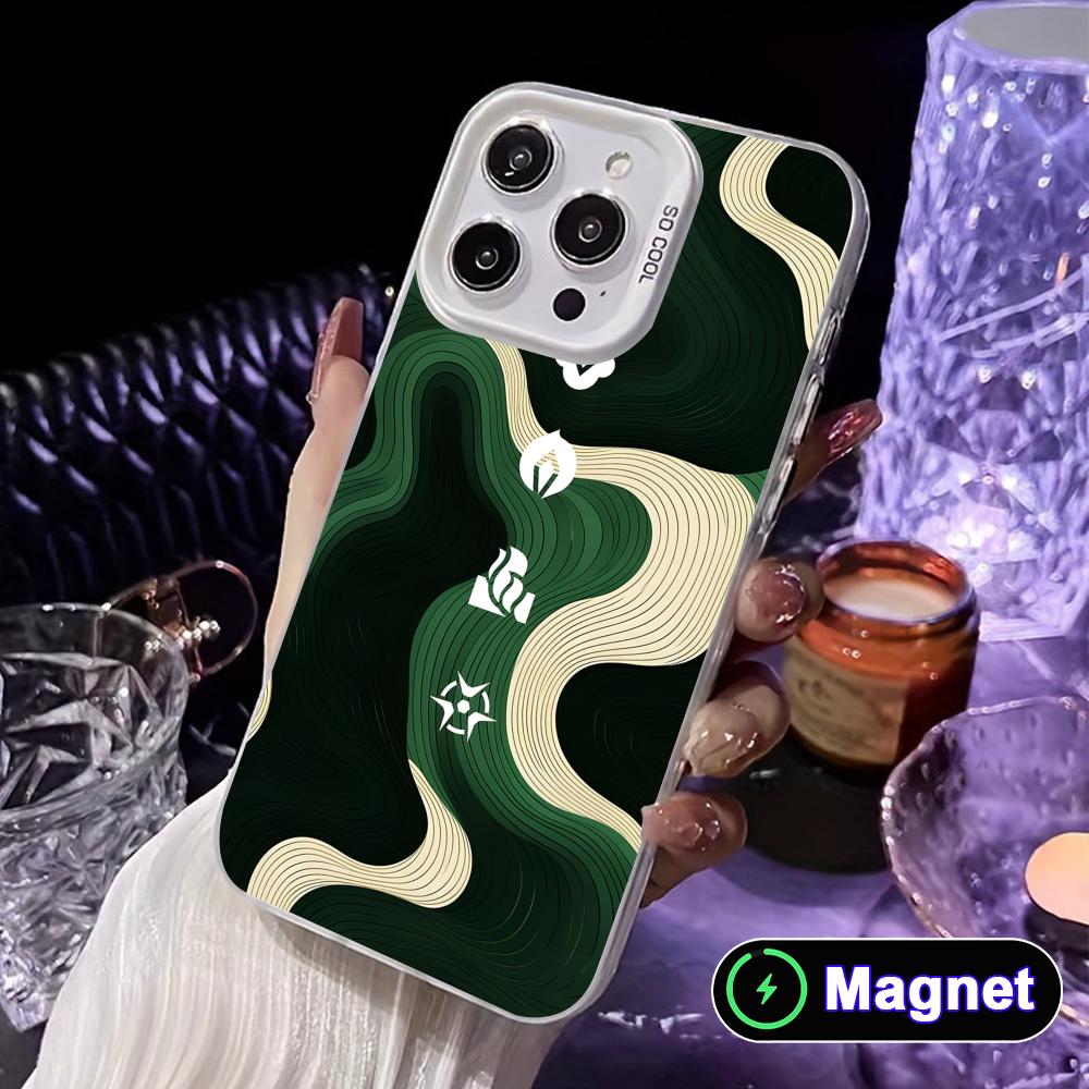 

Valo Viper Phone Case for iPhone 17 16 15 14 13 12 11 X XR XS Air Pro Max Plus Colorful Silver MagSafe Cover iPhone 15
