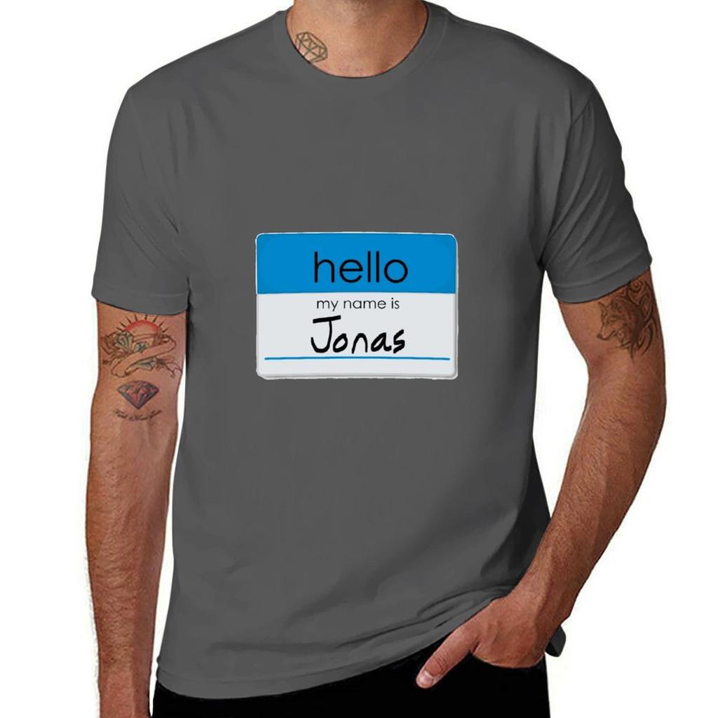 Weezer My Name Is Jonas T-Shirt Kawaii Clothes Anime Clothes Plus Sizes T Shirt for Men
