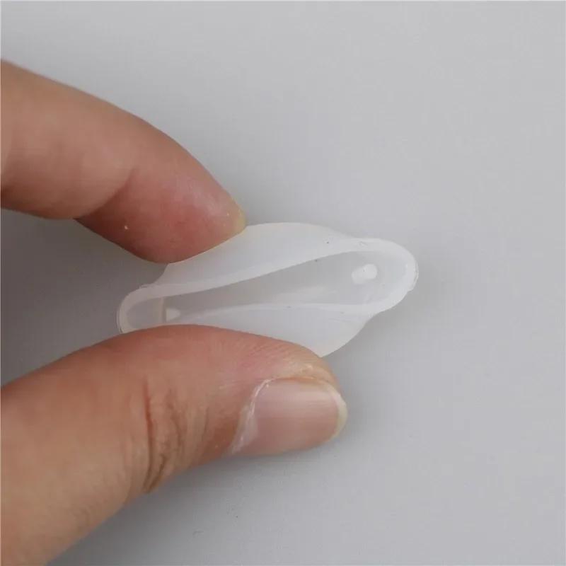 Decorațiuni pentru casă 5 buc/set Formă rotundă pătrată ovală picătură de apă dreptunghiulară cu gaură formă siliconică DIY meșteșug Rășină epoxidică forme pandantiv