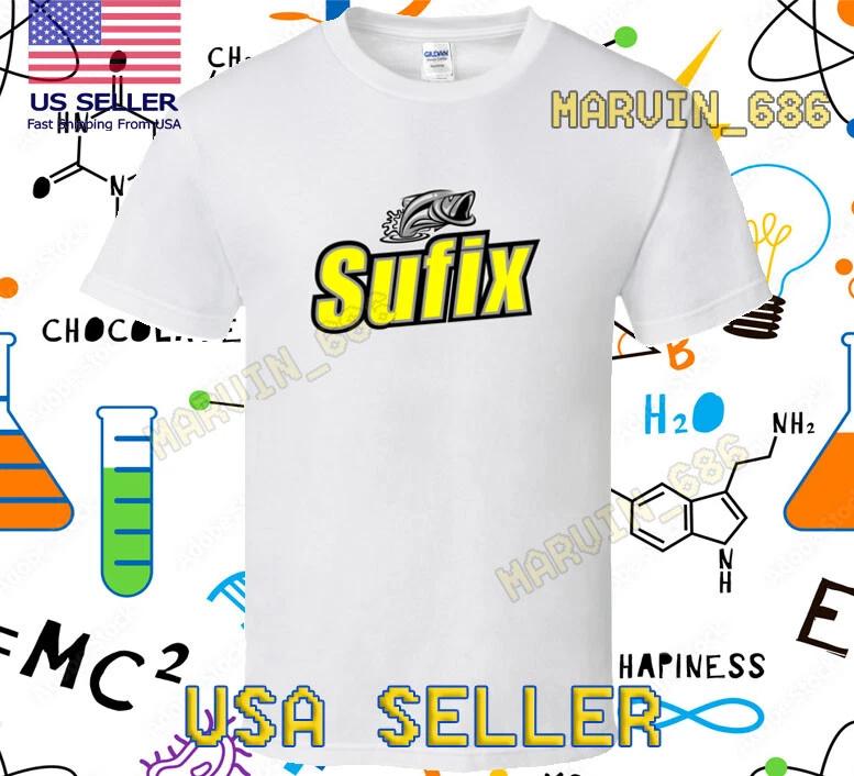 NEW SHIRT SUFIX FISHING PREMIUM LINE FOR FISHING LOGO T-Shirt FUNNY SIZE S-5XL 3XL