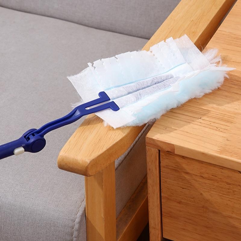 2Pieces Mop Extended Handle with Adjustable Length Telescoping Mop Replacement Handle for Home Cleaning Mop Repair