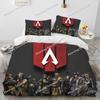 Apex Legends Game Gamer Cartoon Comforter Bedding Set,Duvet Cover Bed Set Quilt Pillowcase,king Queen Size Bedding Set 025029