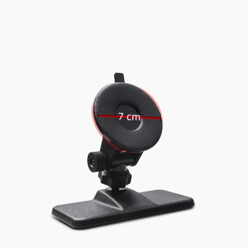 Wide-Angle Rearview Mirror Universal 360° Rotates Adjustable Suction Cup Car Interior Rear View Mirror
