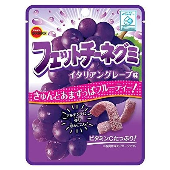 Bourbon Fettuccine Gummy Italian Grape Flavor 50g10 bags
