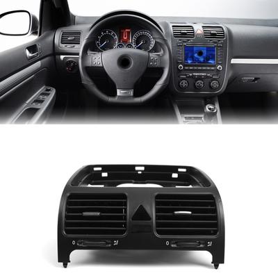 Remplacement de la grille d'aération centrale du tableau de bord pour VW GOLF MK5 2004-2009 VW GTI MK5 2004-2009 VW JETTA MK5 2006-2011 VW RABBIT 2006-2009