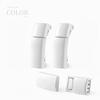 No-Tie Buckle Shoelaces White Elastic Stretch Flat Sports Laces for Adults and Kids No-Tie Fixing Magic Strap