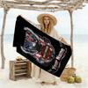 Harley-davidson Personalized Name Beach Towel Super Soft Microfiber Quickdry Fabric