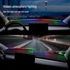 USB-Powered LED Ambient Light for Car Dashboard & Windshield - Color Flow Feature