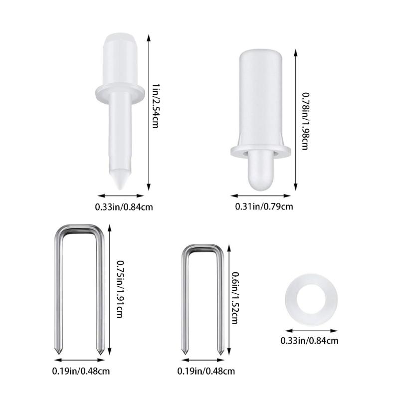 Plastic Shutter Repair Pins Plantation Shutter Louvers Staple Replacement For Various Blinds Simple Installation