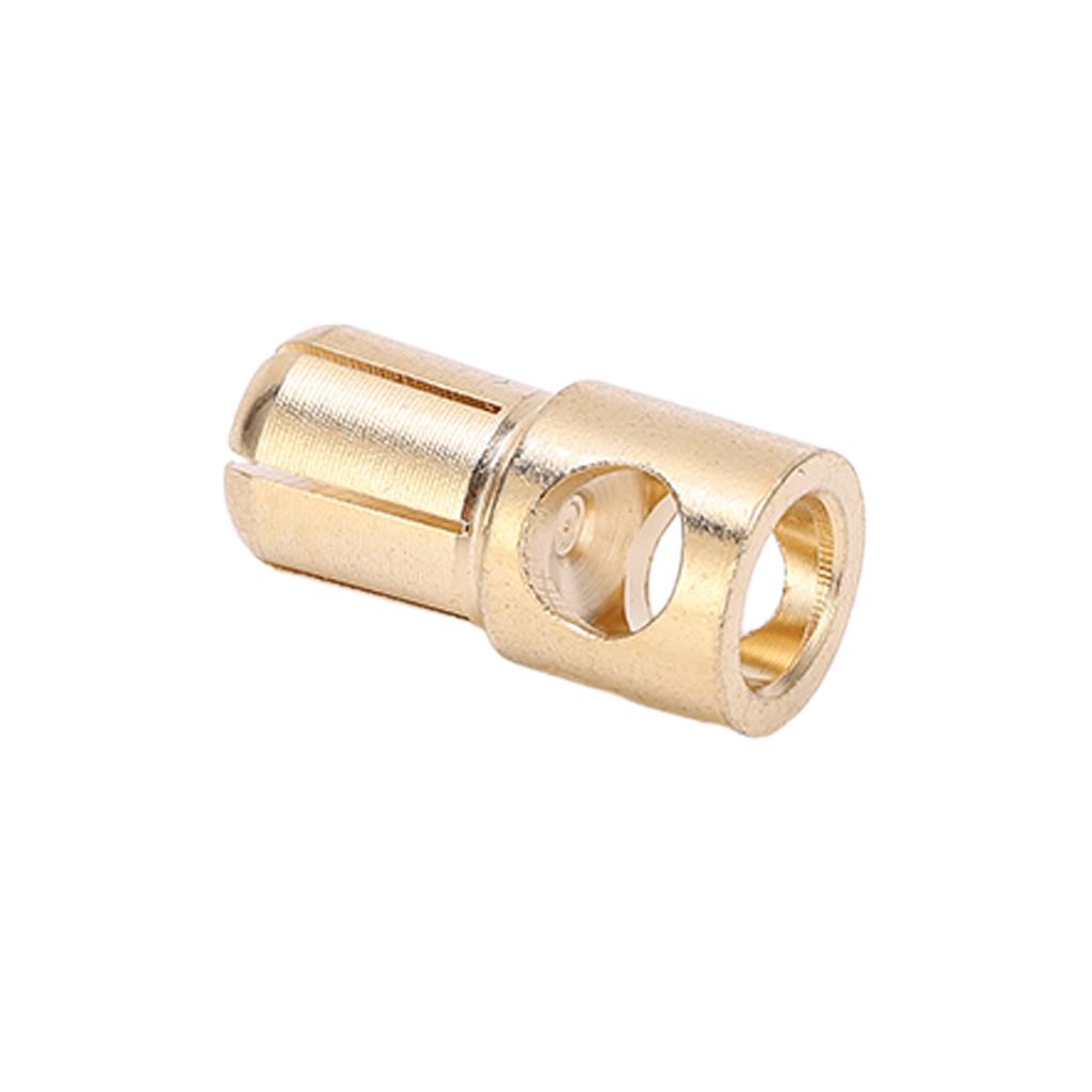 10 Sets 6mm Banana Connector Plug Copper Plating Good Transmission Male Female Battery Connectors