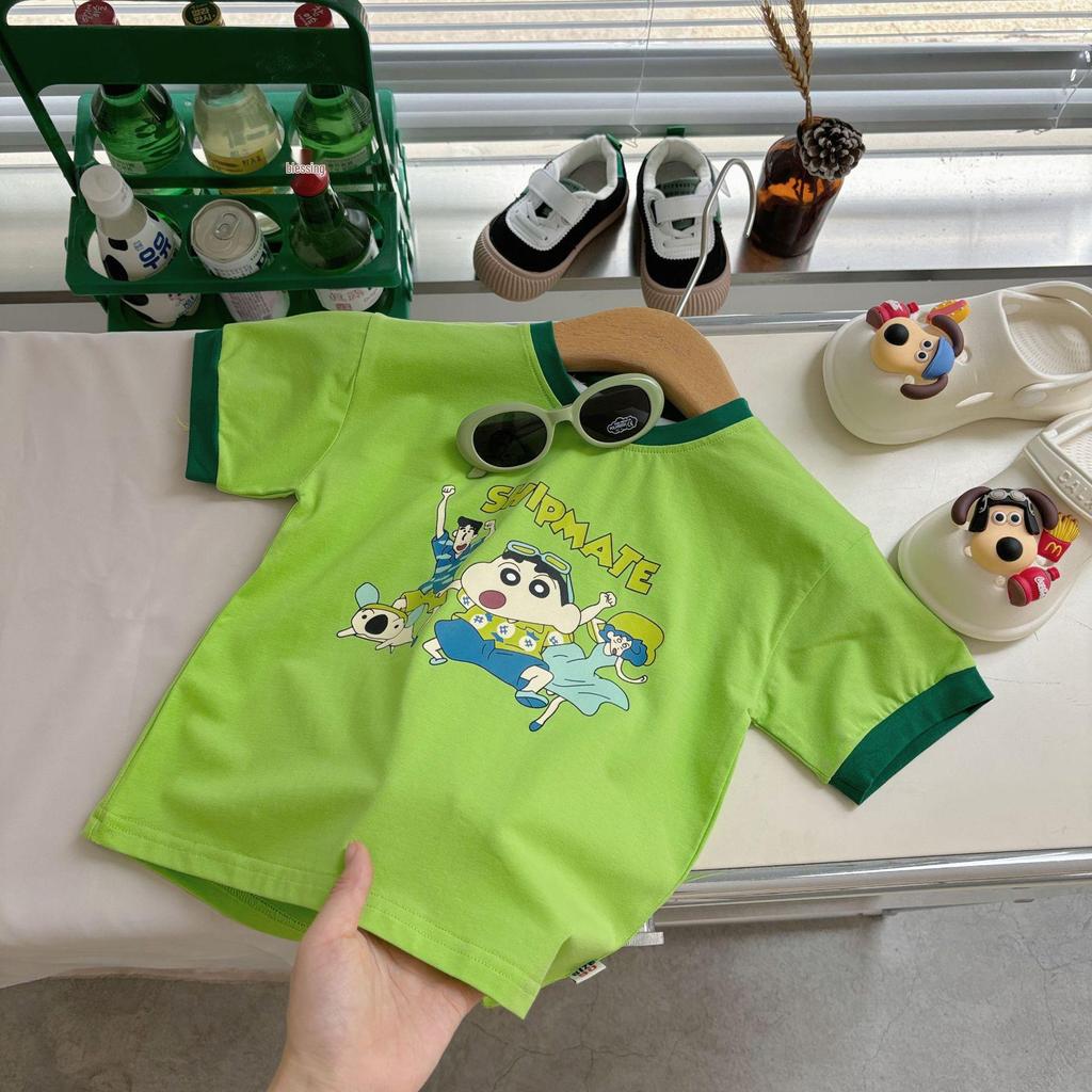 Zhili Summer Kids' Color Block Casual Wear: Comfortable, High-Quality, Printed Design for Children