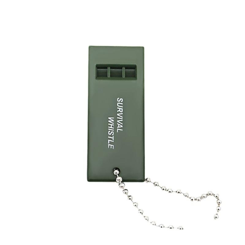Three Frequency Outdoor Survival Whistle Life-savingwhistle Firstaidwhistle High-frequency Highfrequencyearthquake Reliefwhistle