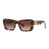 Logo Plaque Acetate Square Sunglasses Women Sunglasses Tortoiseshell MU07YSVAU6S1