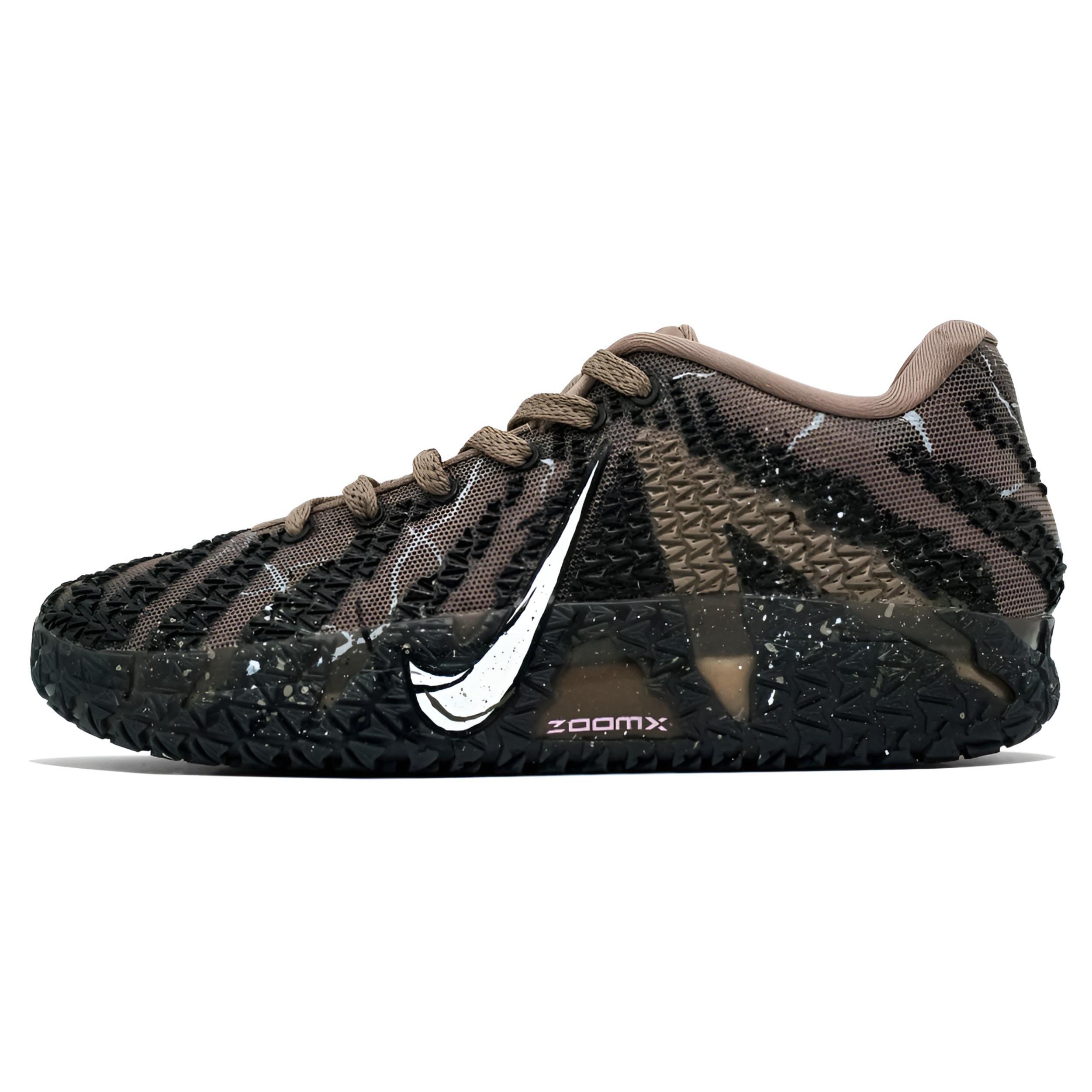 

Nike Ja Morant 3 Wild Hunter Coverage Abrasion Resistant Low top Basketball Shoes Men s White Brown HF2794-200(Team1321-) 40.5