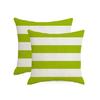 Home Geometric Stripes Graphic Simple Outdoor Waterproof Linen Pillowcase Sofa Chair Cushion