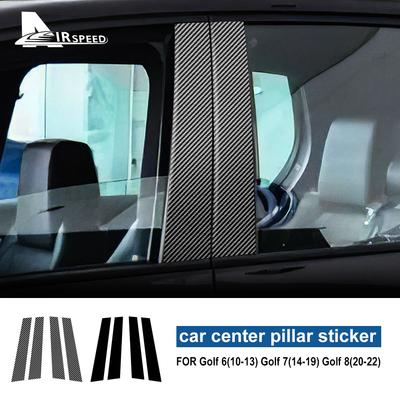 Carbon Fiber Style Interior Sticker for Volkswagen Golf 6 7 8 MK6 MK7 MK8 2010-2022 – Interior Panel Decorative Cover