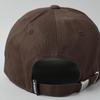 Avirex NUMBERING Military Baseball Cotton Cap 6-Panel Cap, Men's Low-Profile (JP, Alphabet, XL, Brown)