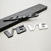 3D Metal Car Sticker Logo V6 4WD Car Rear Trunk Badge Fender Side Emblem Decals For Toyota Tundra Tacoma Land Cruiser Highlander