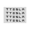 4Pc Car Door Handle 3D Stickers Tire Rear View Mirror Decals Styling For Tesla Model S Model X Model Y Cybertruck Model 3 Model Y