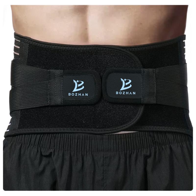 Nylon Lumbar Support Belt for Sports, Fitness, and Lumbar Protection