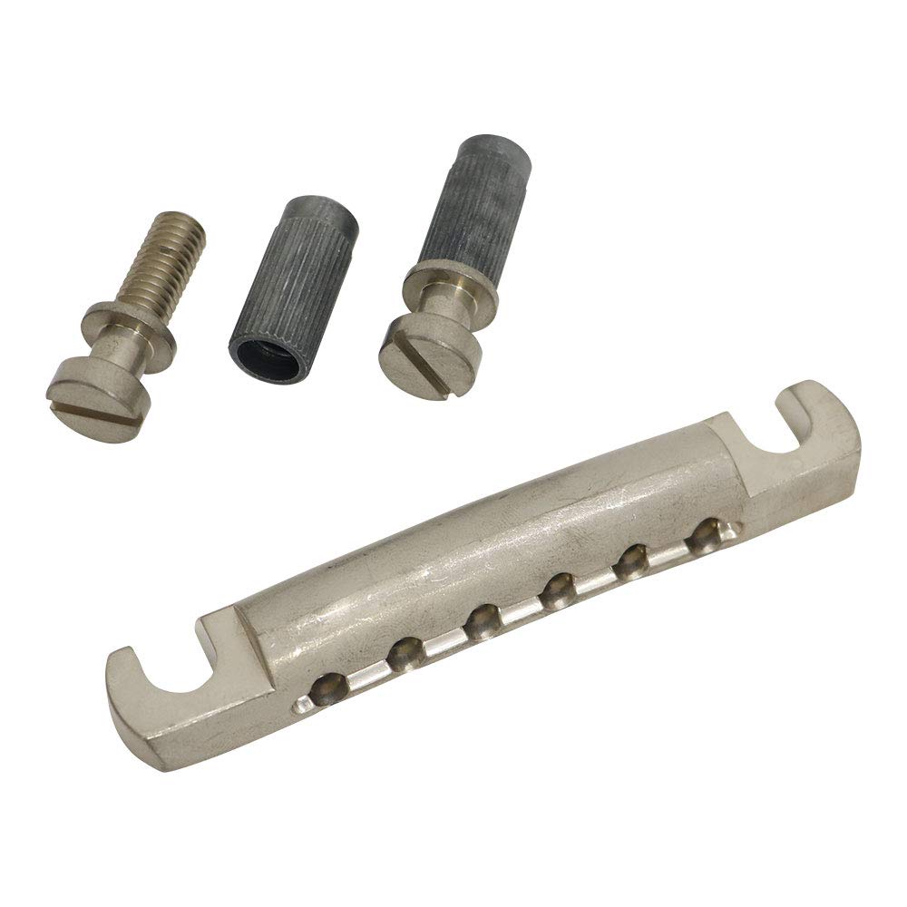 

Scud stop metric tailpiece, aluminum, stud, nickel/relic finish, LPT-1AAN