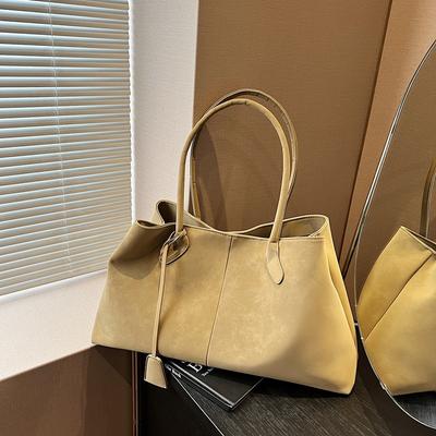 Retro Lazy Wind Underarm Tote Bag Women's 2026 Winter New Casual Relaxation Shoulder Handbag