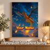 Charizard Custom Name Diamond Painting Personalized 5D Full Drill DIY Diamond Art Home Decor