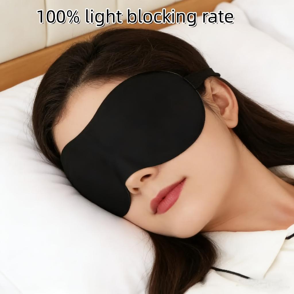 1PC Adjustable Sleep Mask, Ultra Comfortable & Breathable Eye Mask for Sleeping,Travel,Hypoallergenic Soft Fabric,Perfect Gifts